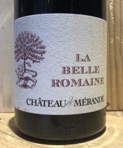 Mondeuse La Belle Romaine Château de Mérande 2018