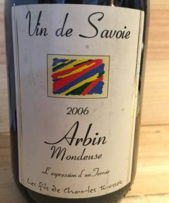 Mondeuse d'Arbin Cuvée Confidentiel Trosset 2006