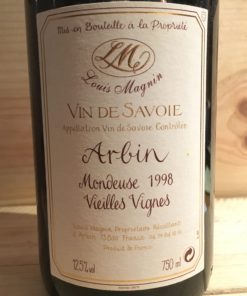 Mondeuse d'Arbin Vieilles Vignes Louis Magnin 1998