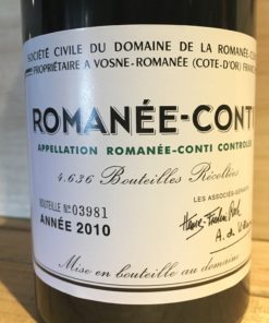 Romanée Conti domaine de la Romanée Conti 2010